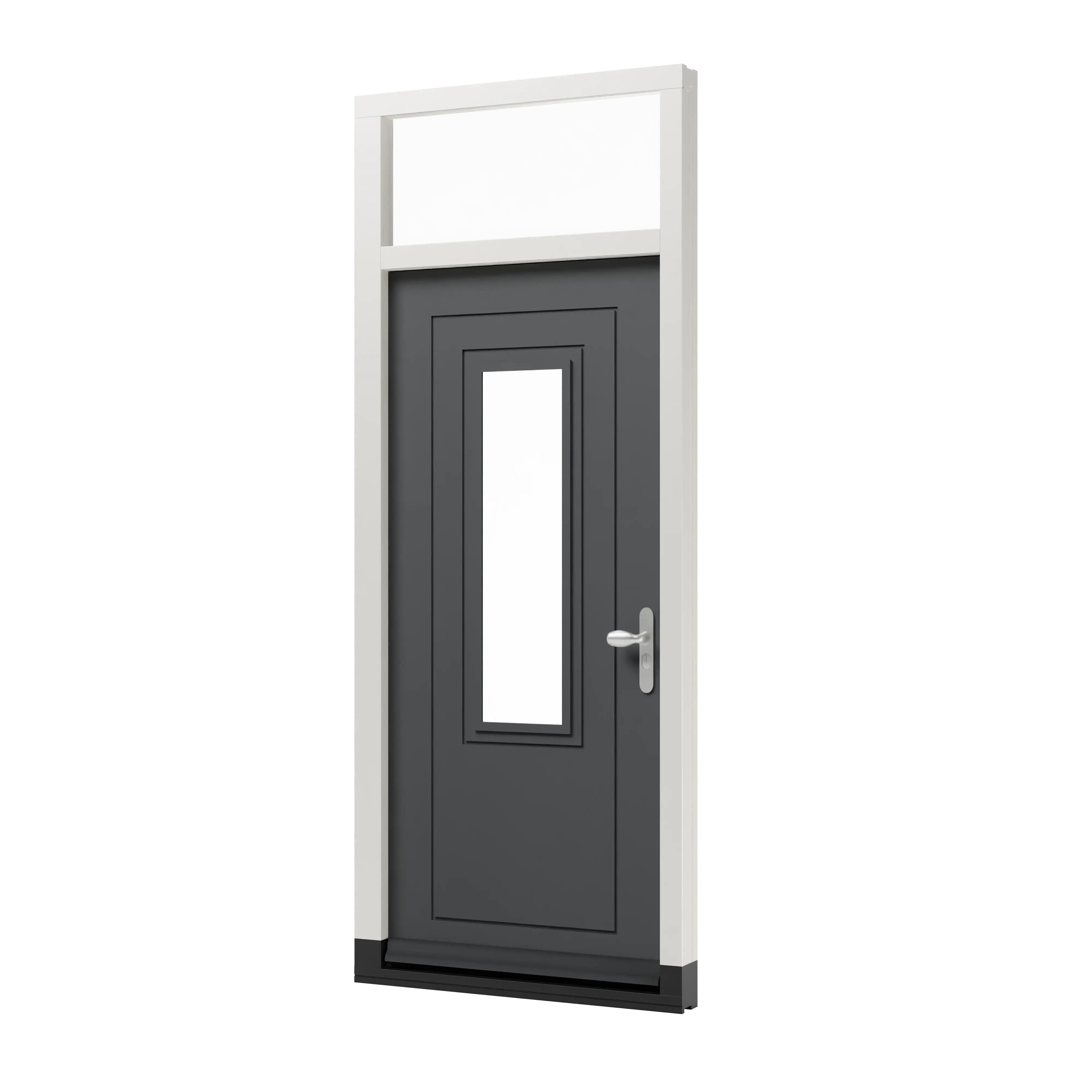 Houten voordeur TH10 met bovenlicht