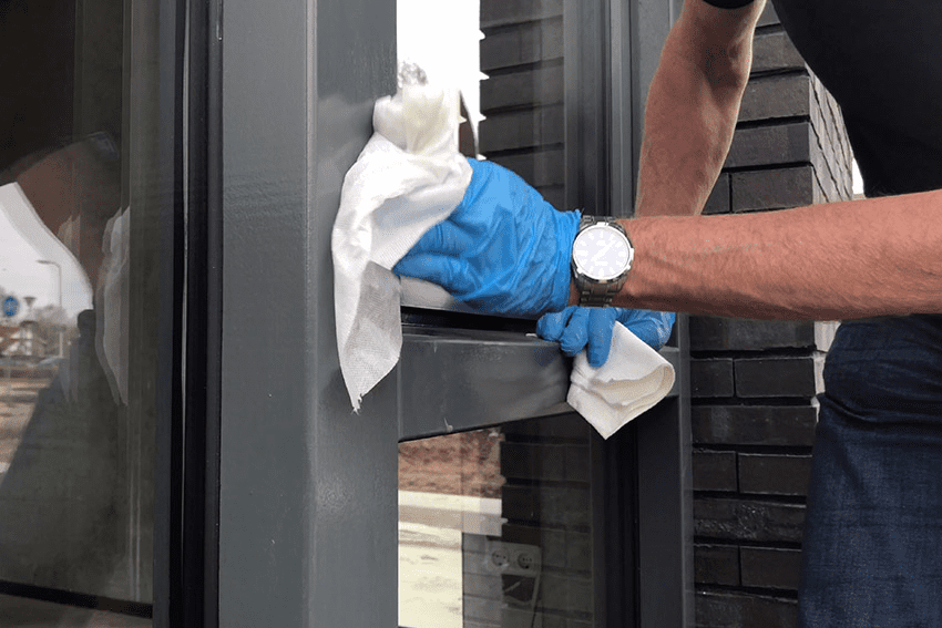 Houten kozijn overschilderen